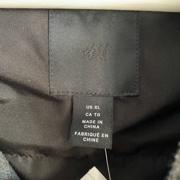 Grey H&M Wool Shacket/Jacket THICK - Picture 2 of 3